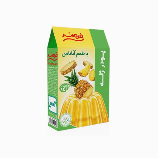  عکس پودر ژله آناناس فرمند